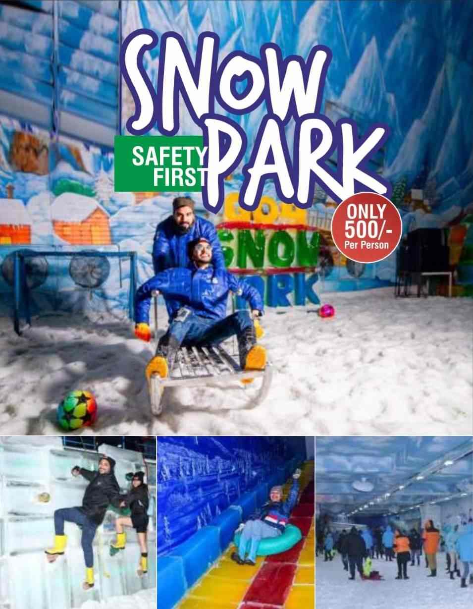 snow park in goa